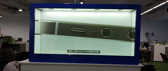 透明展示柜（产品页图）